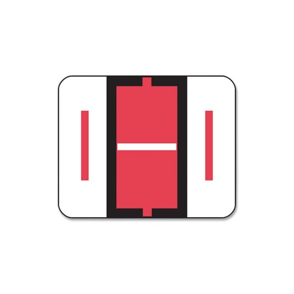 Smead Smead, A-Z COLOR-CODED END TAB FILING LABELS, I, 1 X 1.25, WHITE, 500/ROLL 67079 - main